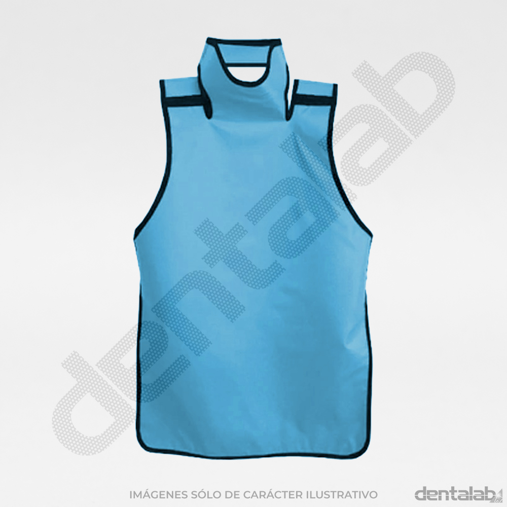 Chaleco Plomado con Protección de Tiroides