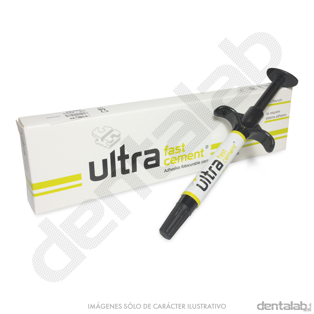 Adhesivo para Brackets Ultra Fast Fotocurado Jeringa x 2.5g Ultra