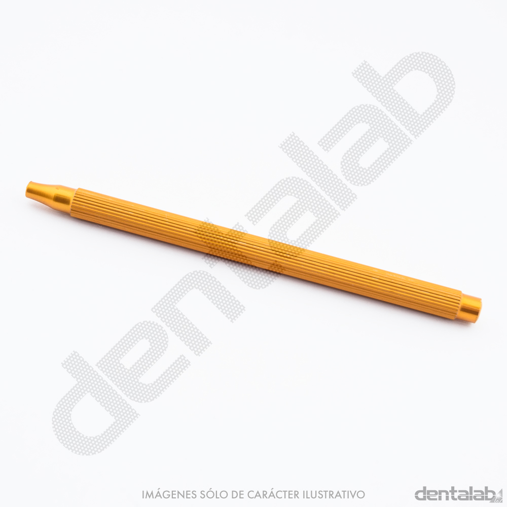 Mango para Espejo Aluminio Anodizado Amarillo