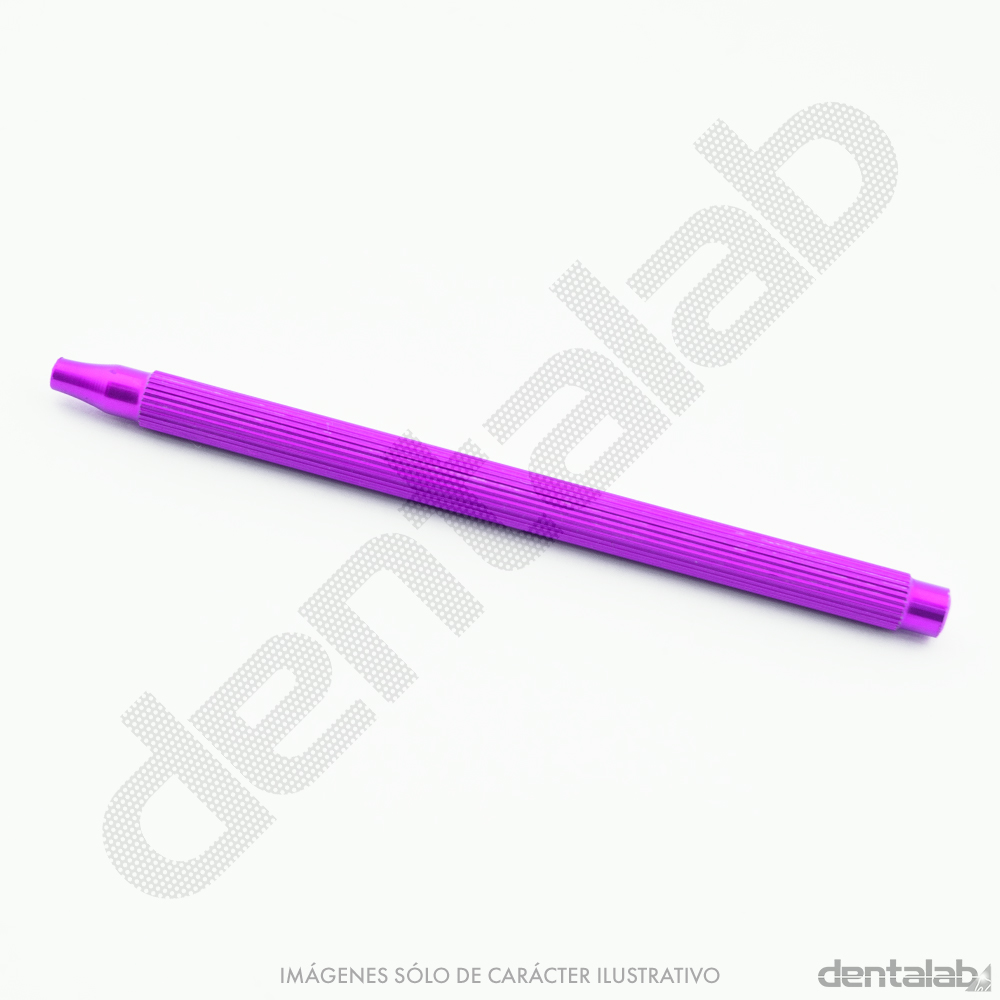 Mango para Espejo Aluminio Anodizado Lila