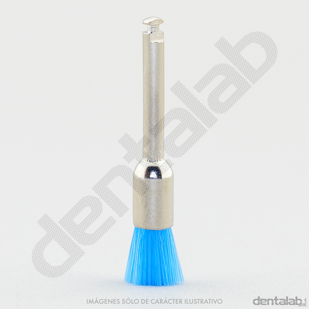 Cepillito Brochita CA Profilaxis Celeste Transparente