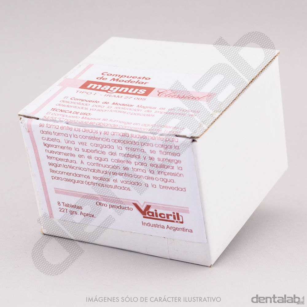 Compuesto Modelar Vaicril Discos x 8 und.