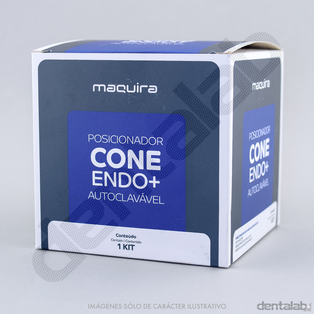 Kit Posicionador de Placa Cone Endo+ Autoclavable MAQUIRA x 5 und.