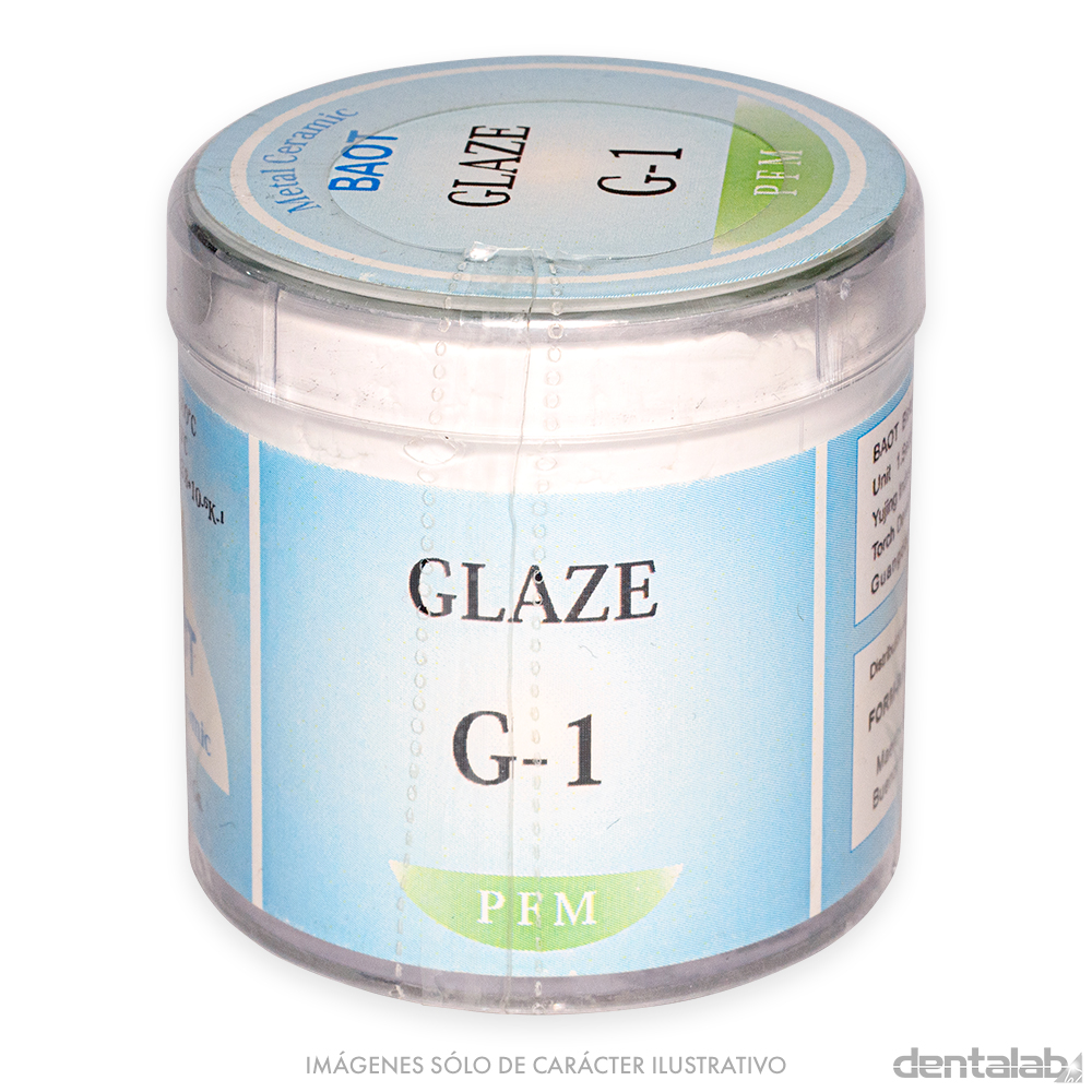 Porcelana PFM Glaze Polvo BAOT x 45g Normal