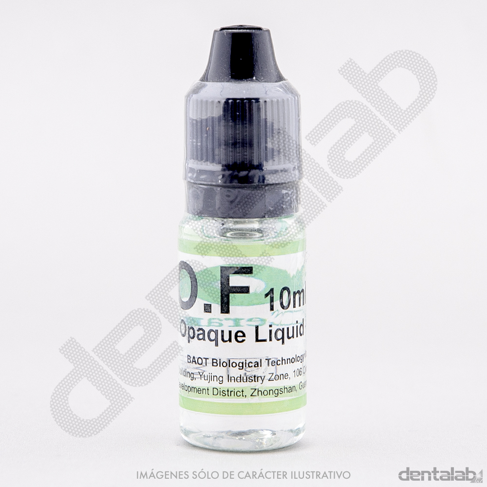 Porcelana PFM Líquido para Opaco en Polvo O.F. BAOT x 10ml