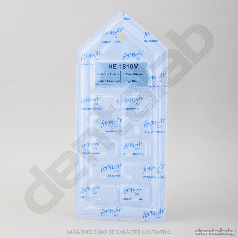 Attache HE-1810V Hembra para AR-19V Ø1,95 Transparente (Estándar) x Unidad