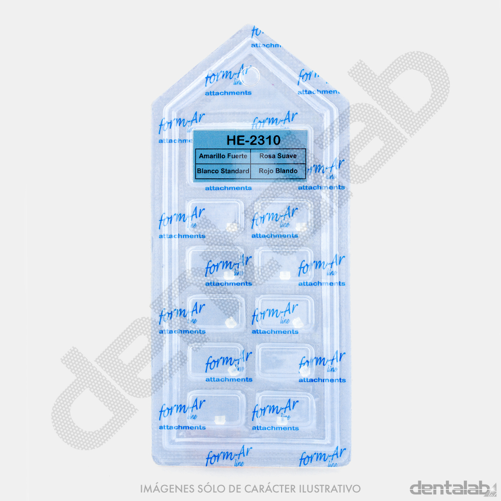 Attache HE-2310 Hembra Transparente (Estándar) x Unidad