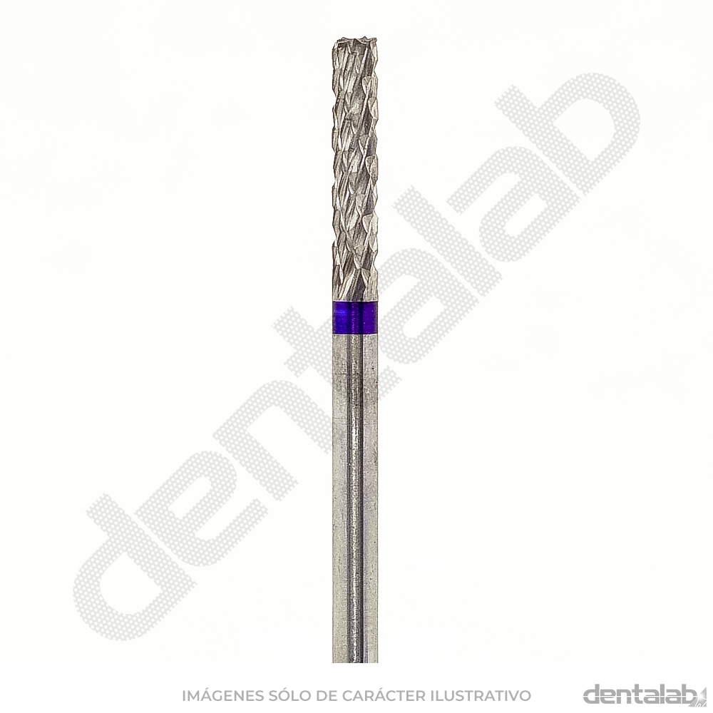 Fresón Carburo de Tungsteno PM • Azul (Regular) • Cilíndrico Plano 023 • Filo Cruzado