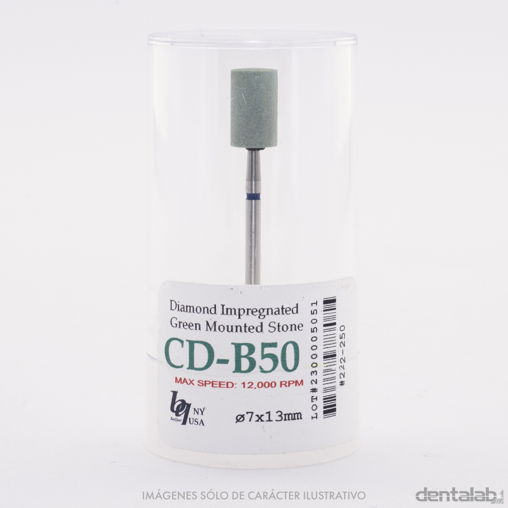 Piedra Verde p/ Zirconio Cilíndrica CD-B50 BesQual