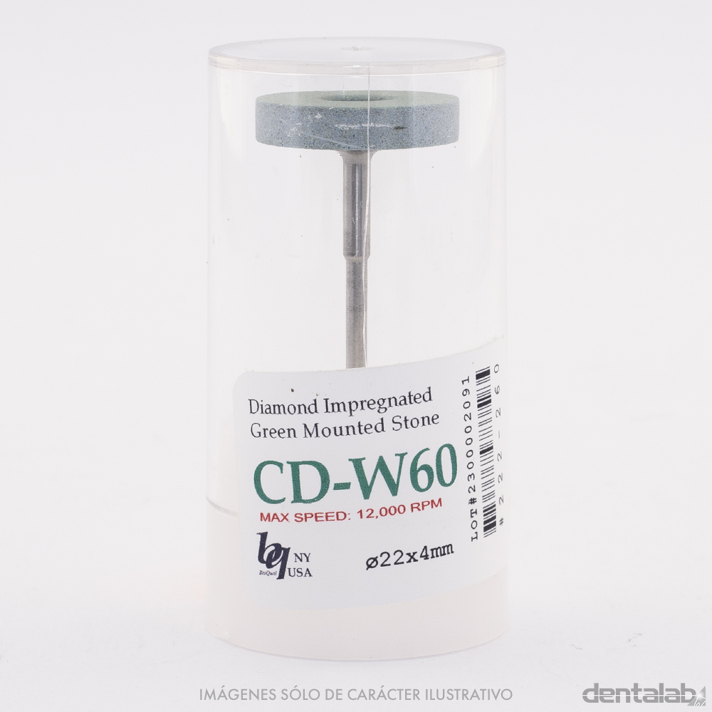 Piedra Verde p/ Zirconio Rueda CD-W60 BesQual