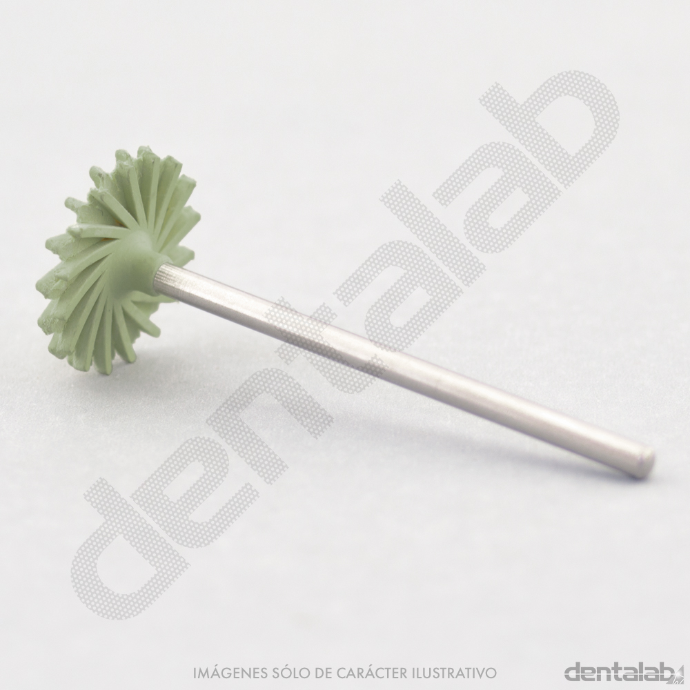 Pulidor PM Silicona Disco Twist Fino Verde