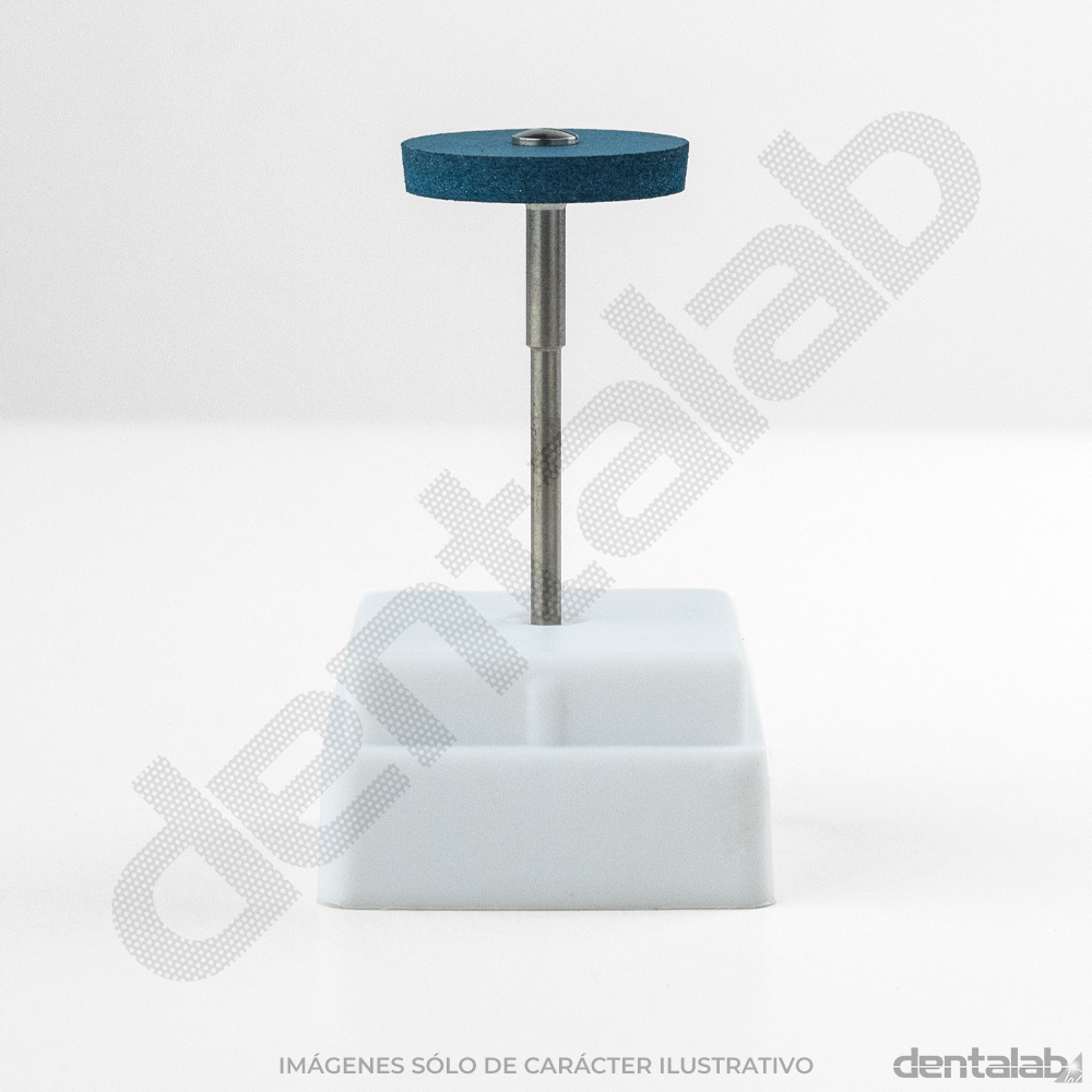 Pulidor Diamante Azul PM D3M Rueda 22 x 3mm • EASYDENT