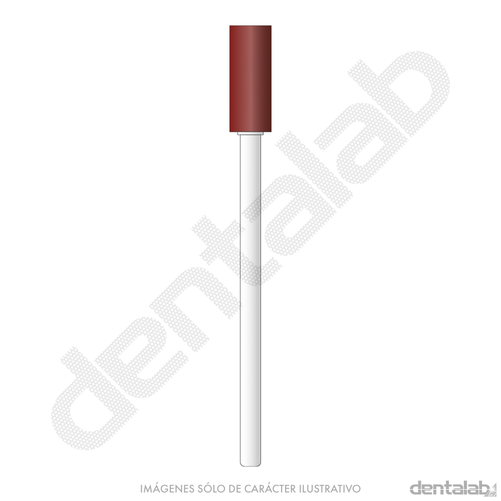 Piedra Roja F2 Cilíndrica Plana para Cromo FLEXILLIUM x Unidad