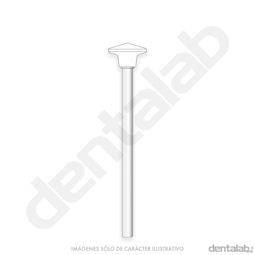 Piedra Blanca F4 Lenteja para Metal Easydent x Unidad