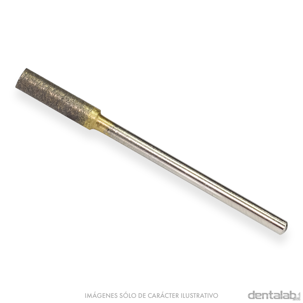 Diamante Sinterizado PM Cilíndrica Fina punta Plana 8 x 3.1mm Easydent x Unidad