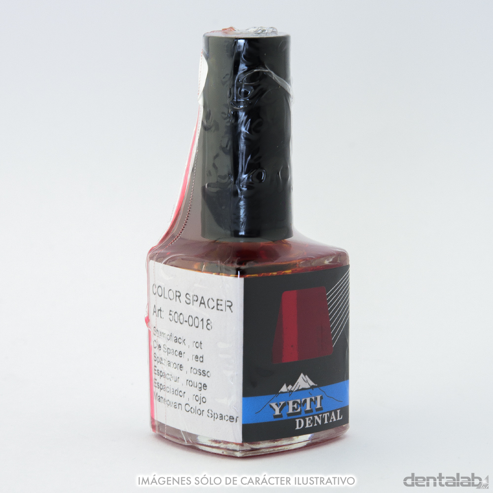Laca YETI Die Spacer Rojo x 20ml