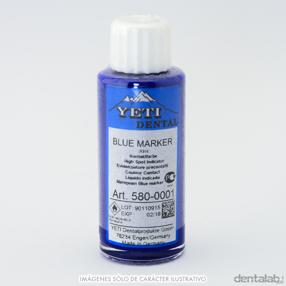 Blue Marker YETI 580-2 Thinner x Unidad
