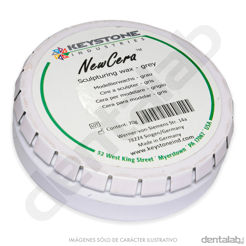 Cera en Lata Modelar Gris Keystone x 70g