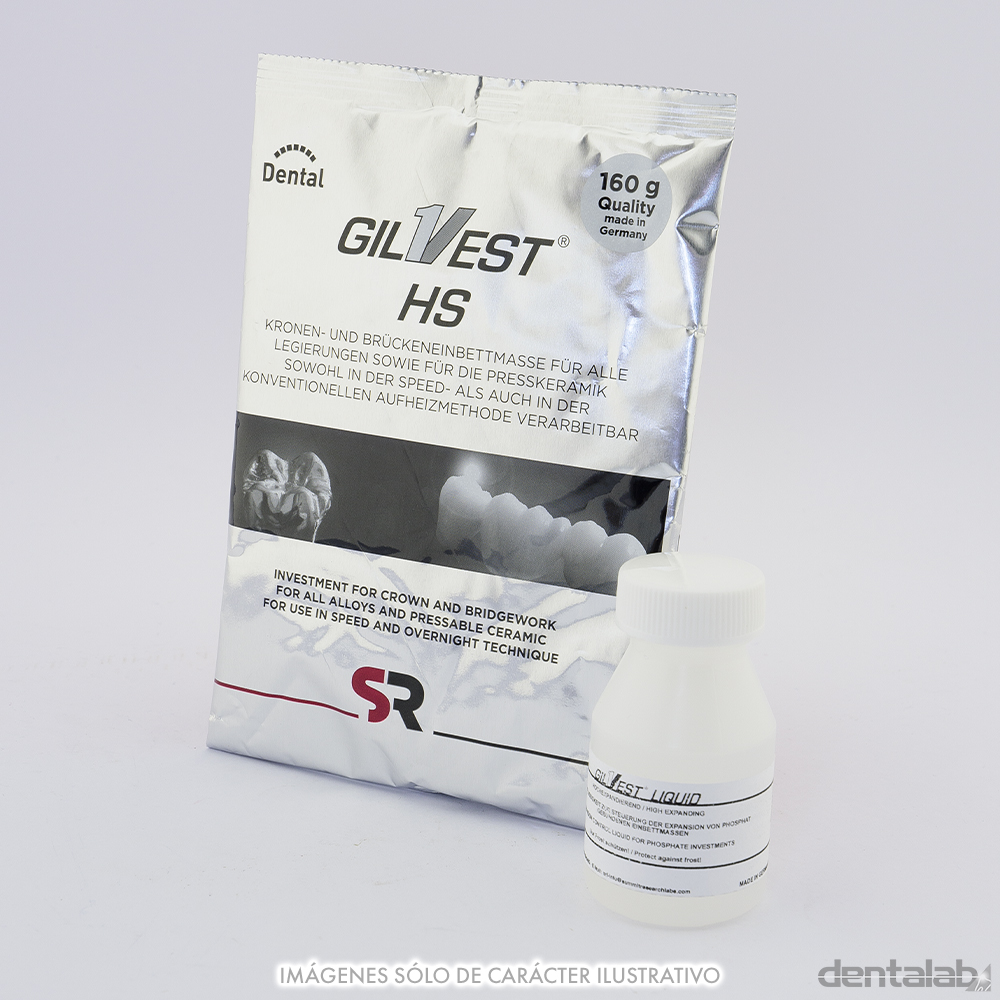 Revestimiento Gilvest HS Avío Sobre 160g + 40ml Líquido
