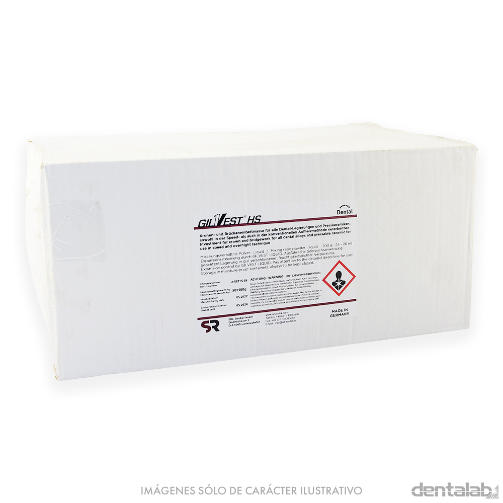 Revestimiento Gilvest HS Avío 8kg (50 Sobres 160g + 1.75L)