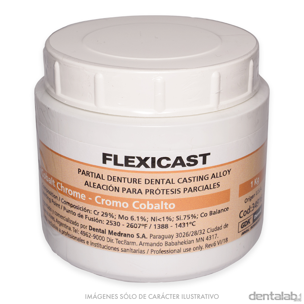 Cromo Cobalto FLEXICAST x 1kg