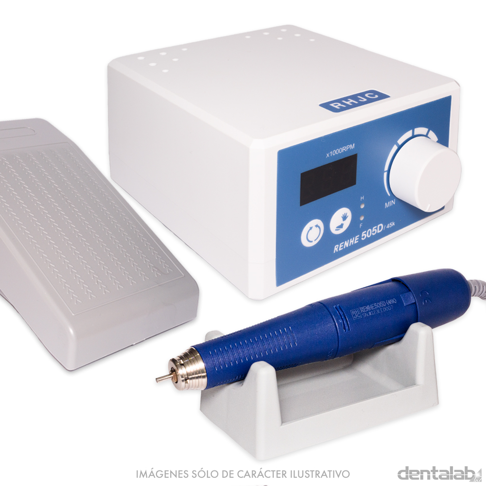 Micromotor Eléctrico RENHE 505D • 45.000 rpm • 4,2 Ncm • RHJC®