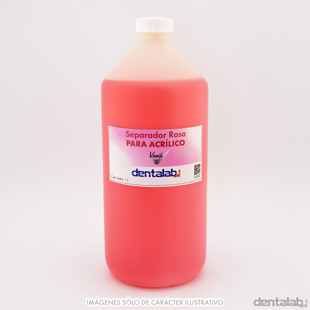 Separador Rosa p/ Acrílico Vanik x 1L