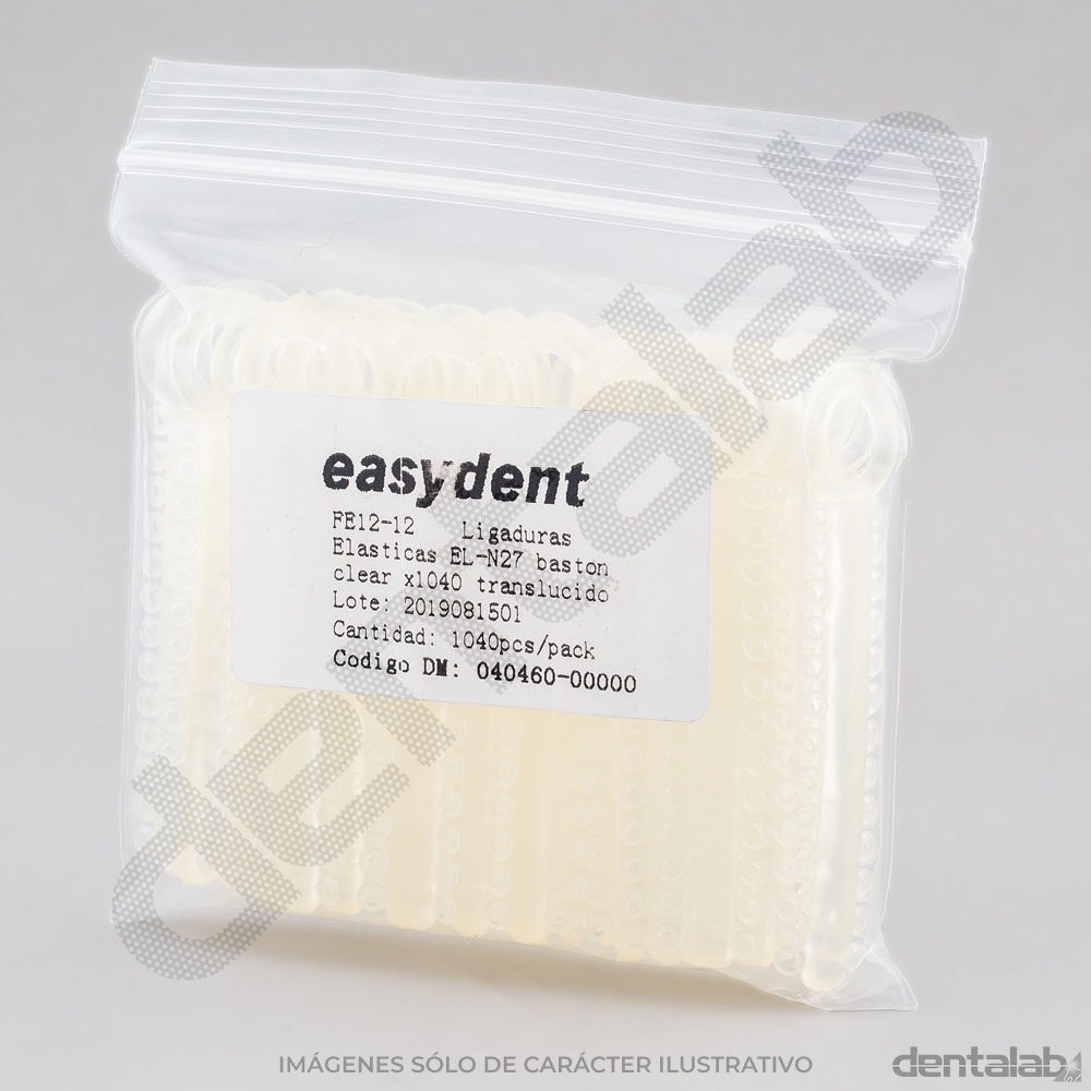 Bastones de Ligadura Transparente Easydent x 1040 und.