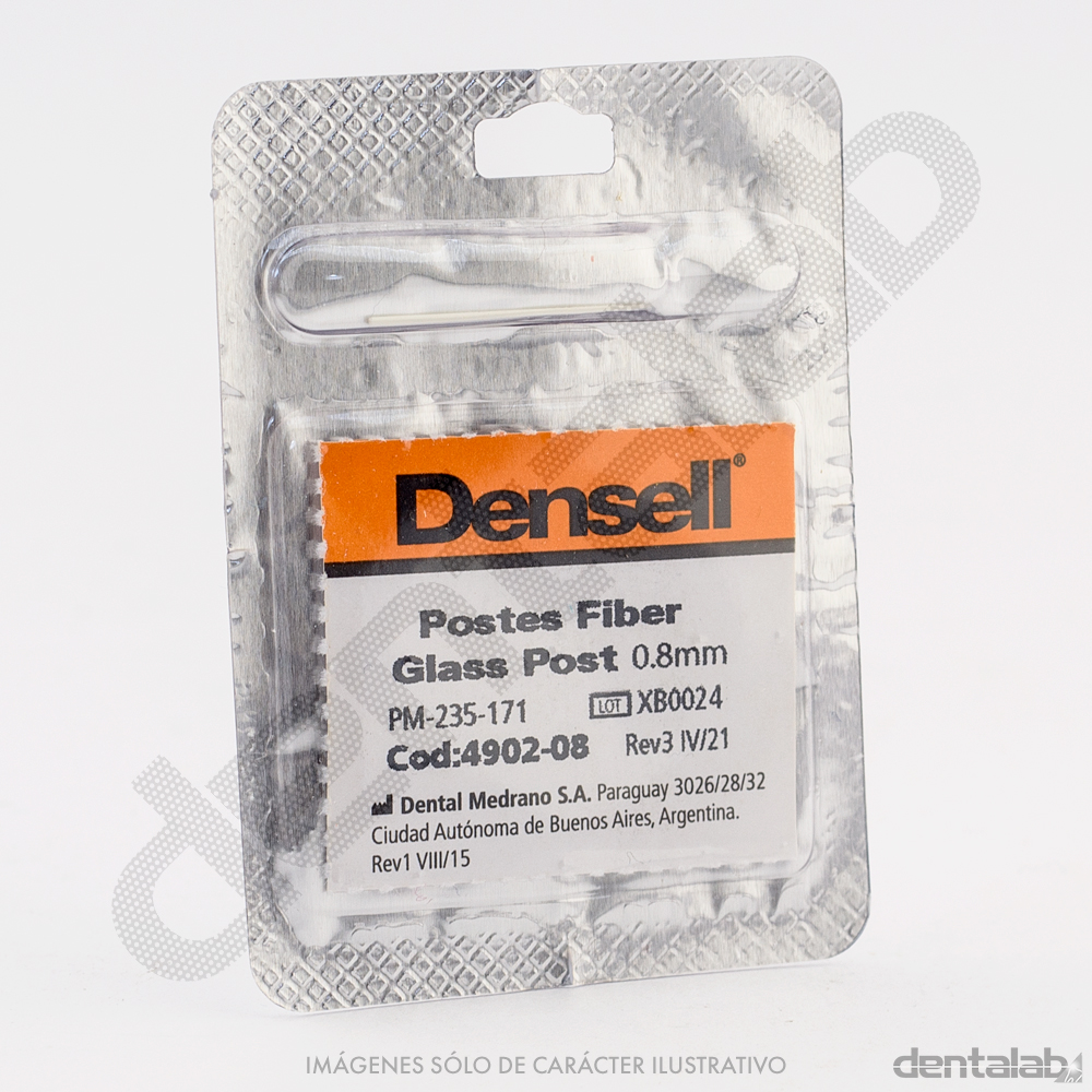 Postes de Fibra de Vidrio Glass 0.8mm Densell x und.