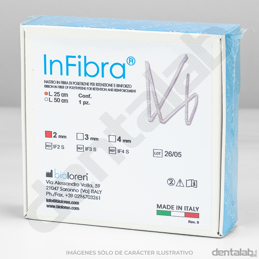 Infibra XF Cinta Trenzada de Refuerzo • BIOLOREN • 2mm