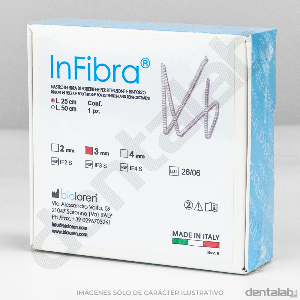 Infibra XF Cinta Trenzada de Refuerzo • BIOLOREN • 3mm