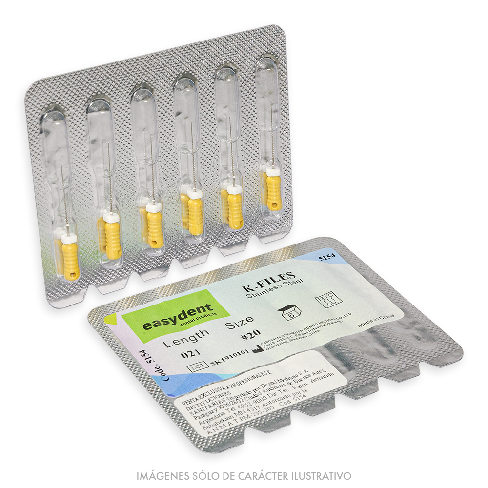 Limas K 20 21mm x 6 und. Easydent