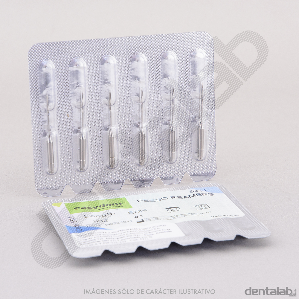 Ensanchador Peeso #1 Easydent x 6 und.