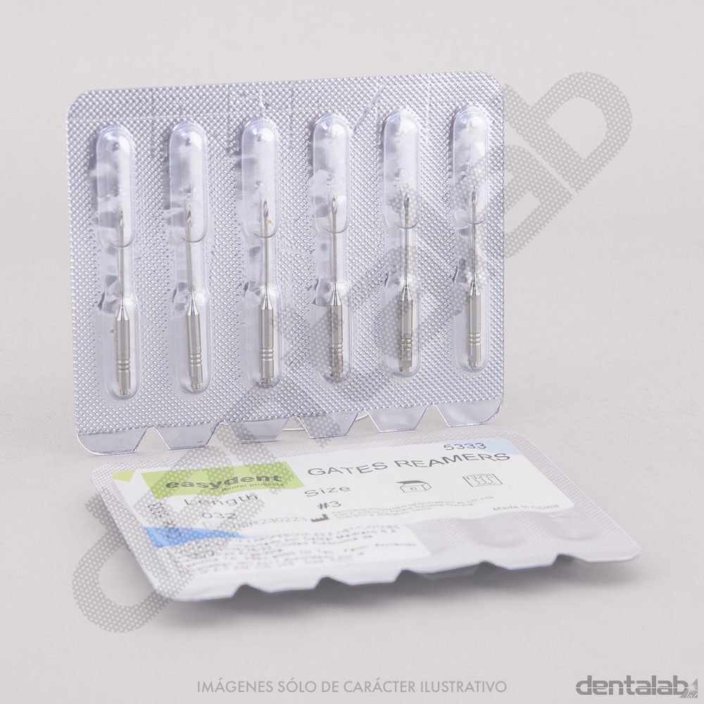 Ensanchador Gates #3 Easydent x 6 und.