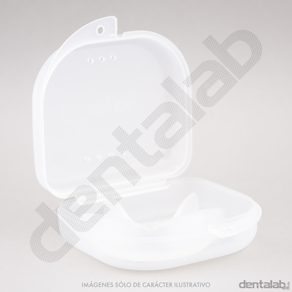 Protector Bucal Termomoldeable con Caja EVODEN - Cubeta Transparente
