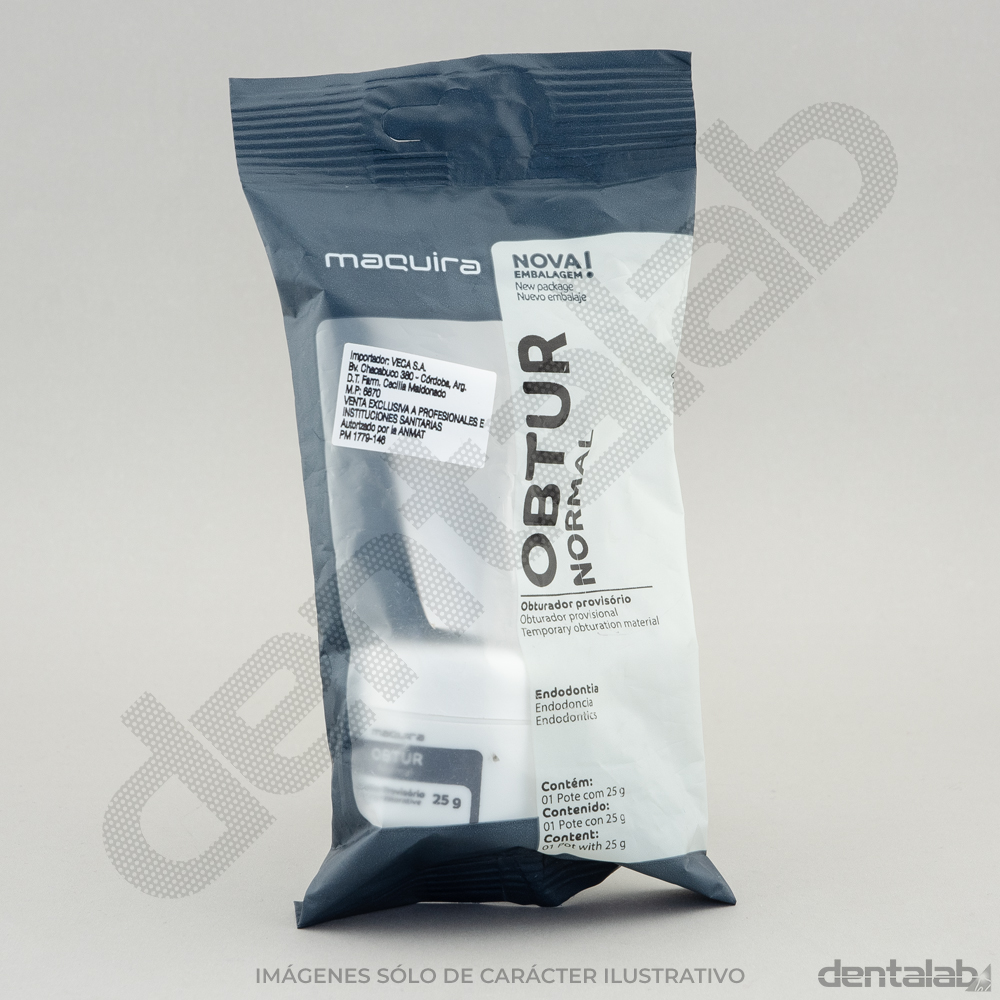 Gutta en Pasta OBTUR Normal Maquira x 25g
