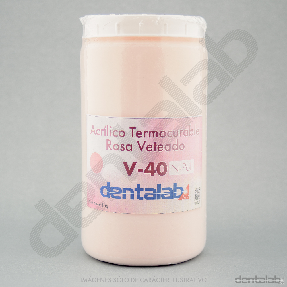 Acrílico Termo V40 N-Poll Dentalab x 1kg