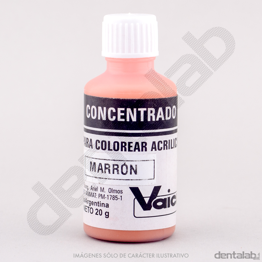 Matizador para Acrílico Vaicril Marrón x 20g