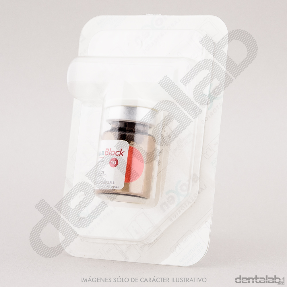 Relleno Óseo Hueso Bovino en Bloque OstiumMax Block 10 x 10 x 15mm x 1 und.