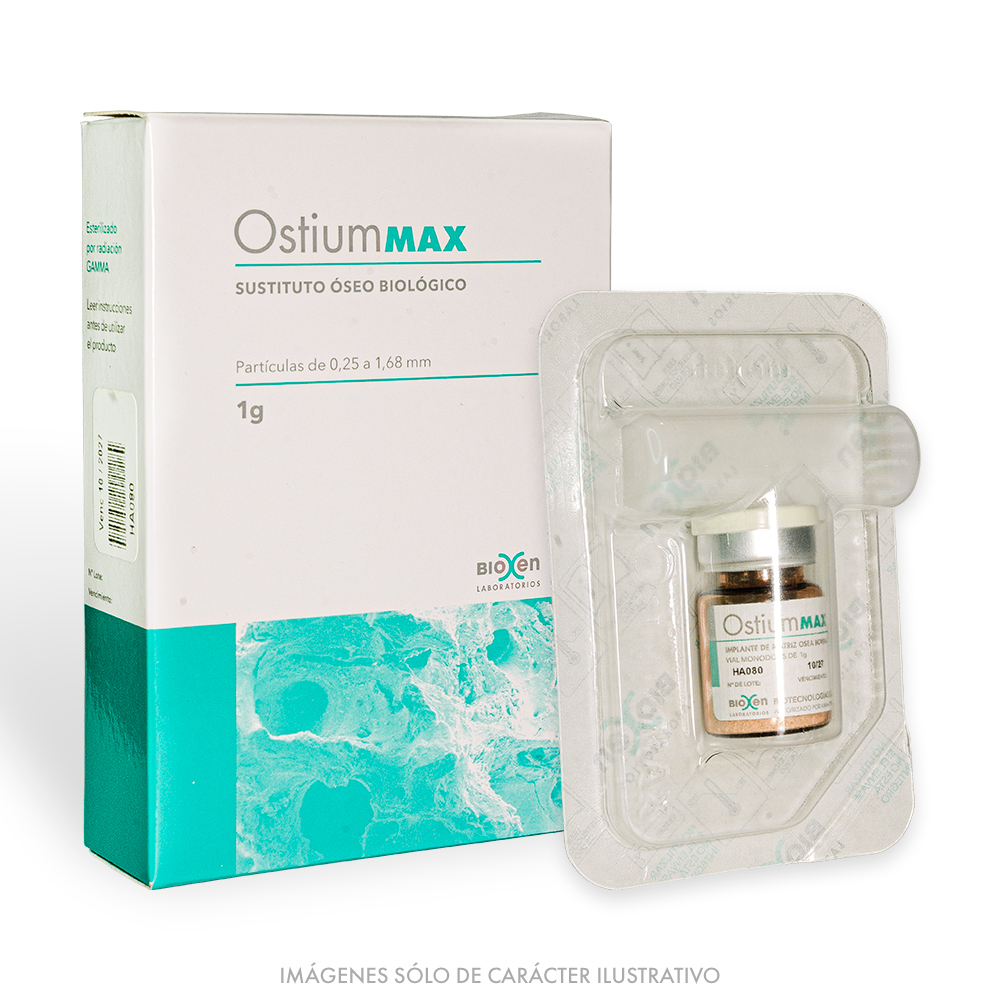 Relleno Óseo Hueso Bovino OstiumMax x 1g