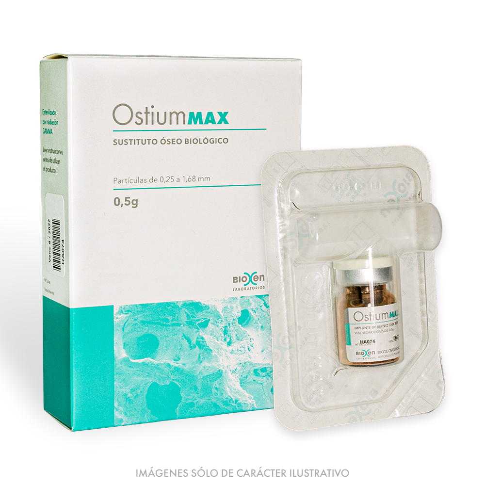 Relleno Óseo Hueso Bovino OstiumMax x 0.5g