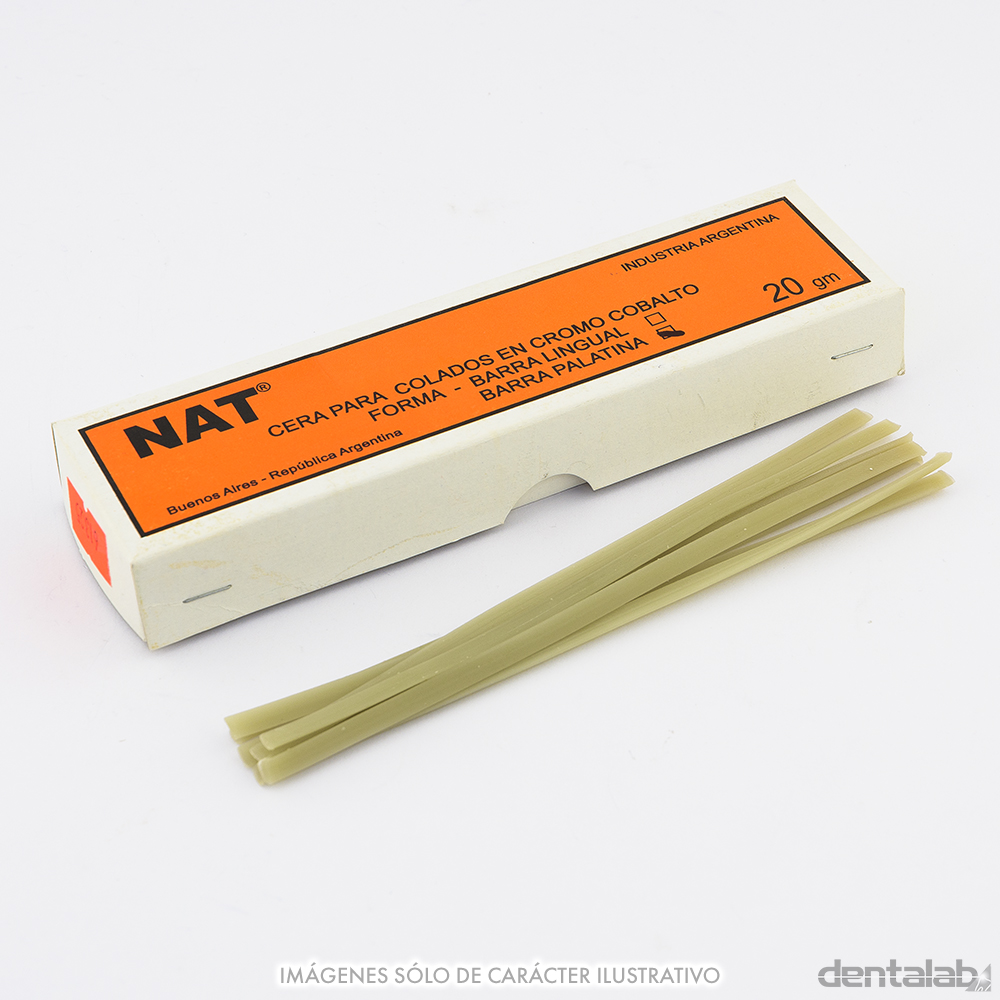 Cera NAT Barra Palatina x 20g (~30 Hilos)