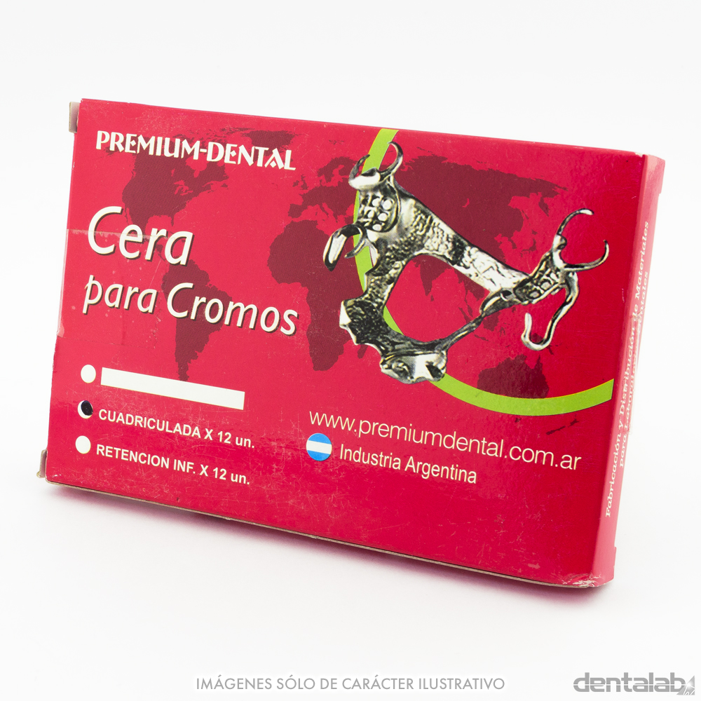 Cera PREMIUM Cuadriculada x 12 und.