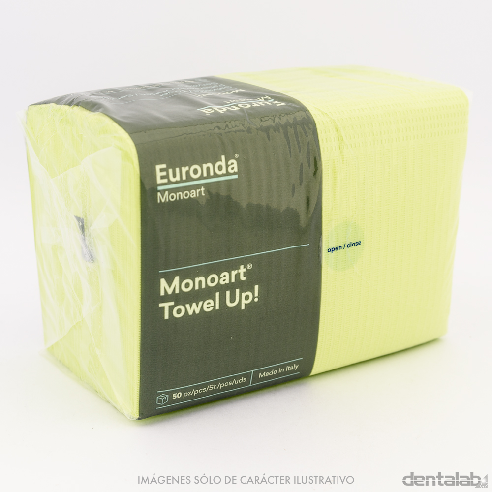 Compresas Euronda Verde Lima x 50 und.