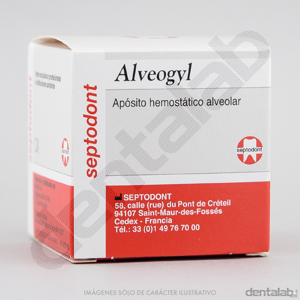 Alveogyl Pasta Alveolar Pote 10g antiséptica-hemostática Septodont