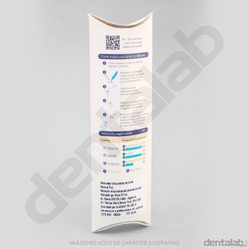 Removedor de Caries REMOVE Avio 2 Jeringas x 6ml (3ml + 3ml)