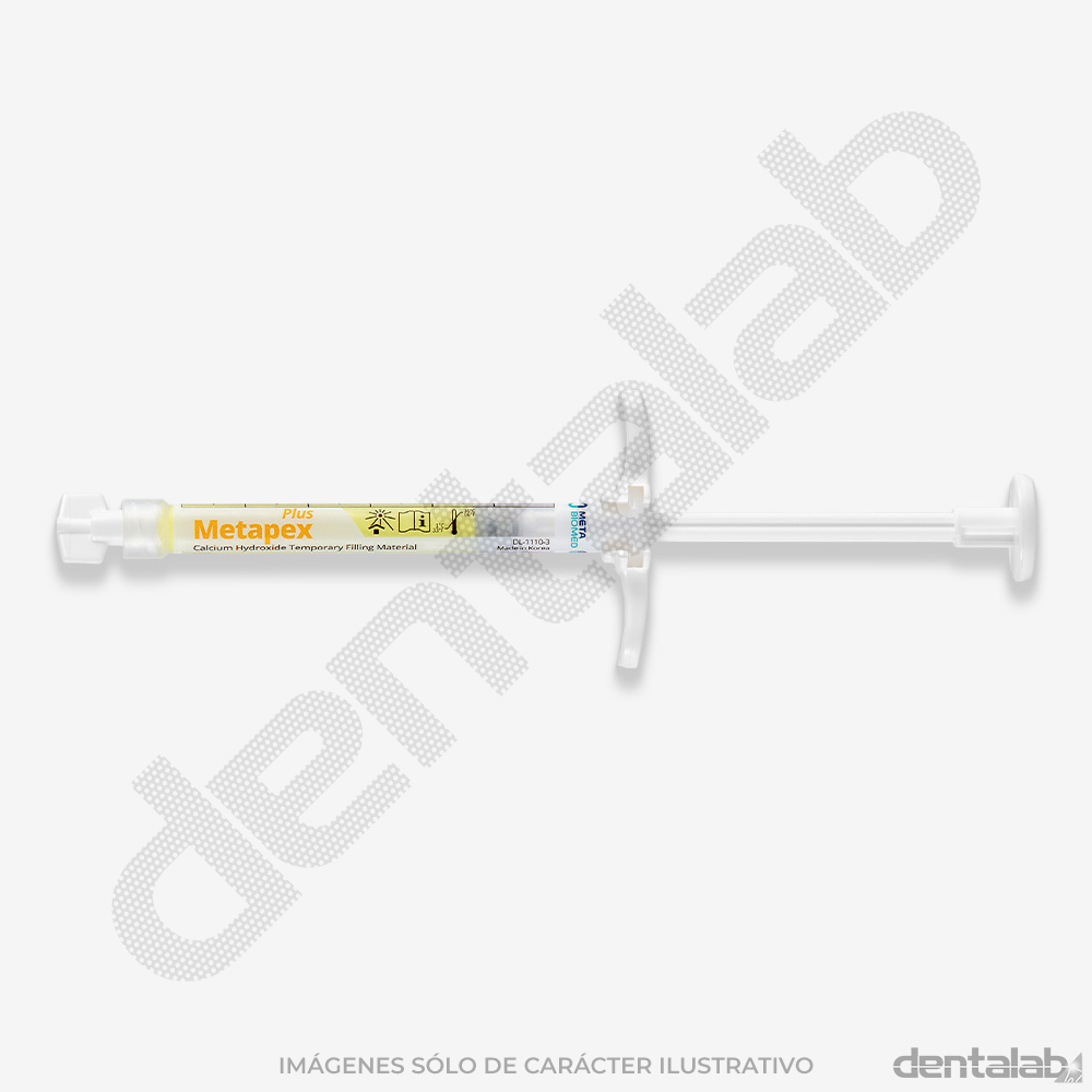 Cemento Temporario Hidróxido de Calcio META BIOMED • Metapex Plus • Jer. x 2,2g
