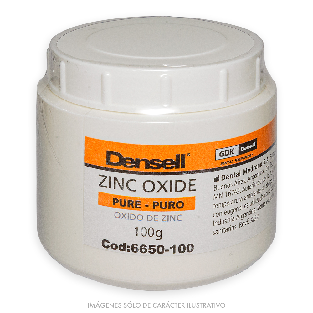 Óxido de Zinc Densell x 100g