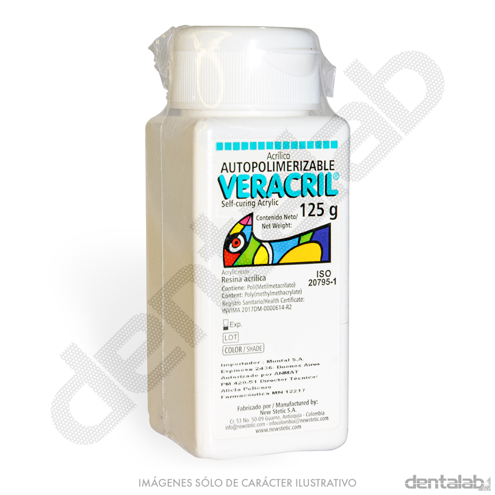 Polímero Autocurable VERACRIL x 125g A3.5