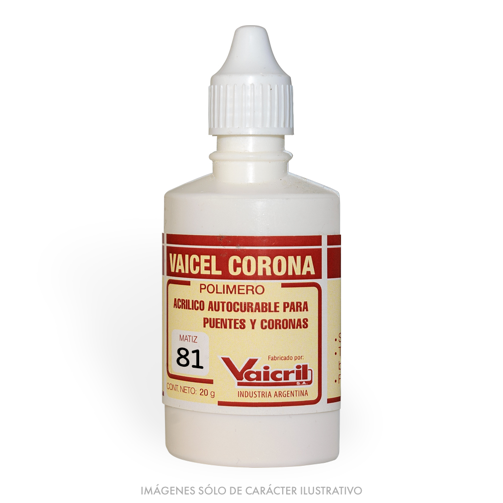 Polímero Autocurable Vaicel Corona x 20g 81